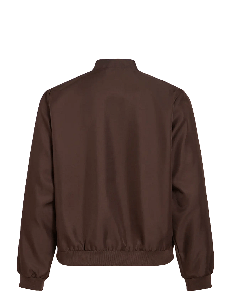 Vila - VIPAPAYA L/S BOMBER JACKET - NOOS - lette jakker - coffee bean - 2