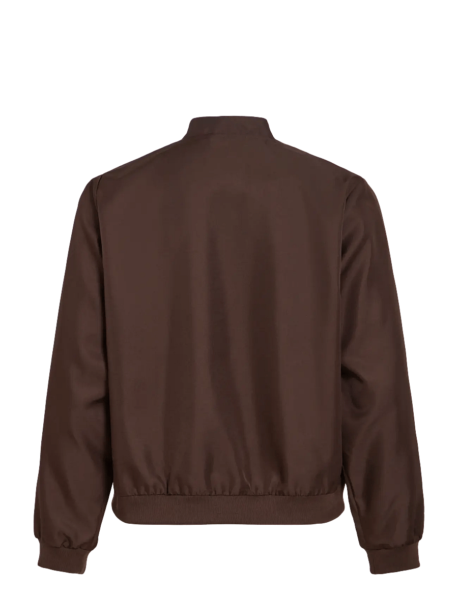 Vila - VIPAPAYA L/S BOMBER JACKET - NOOS - tunna jackor - coffee bean - 2