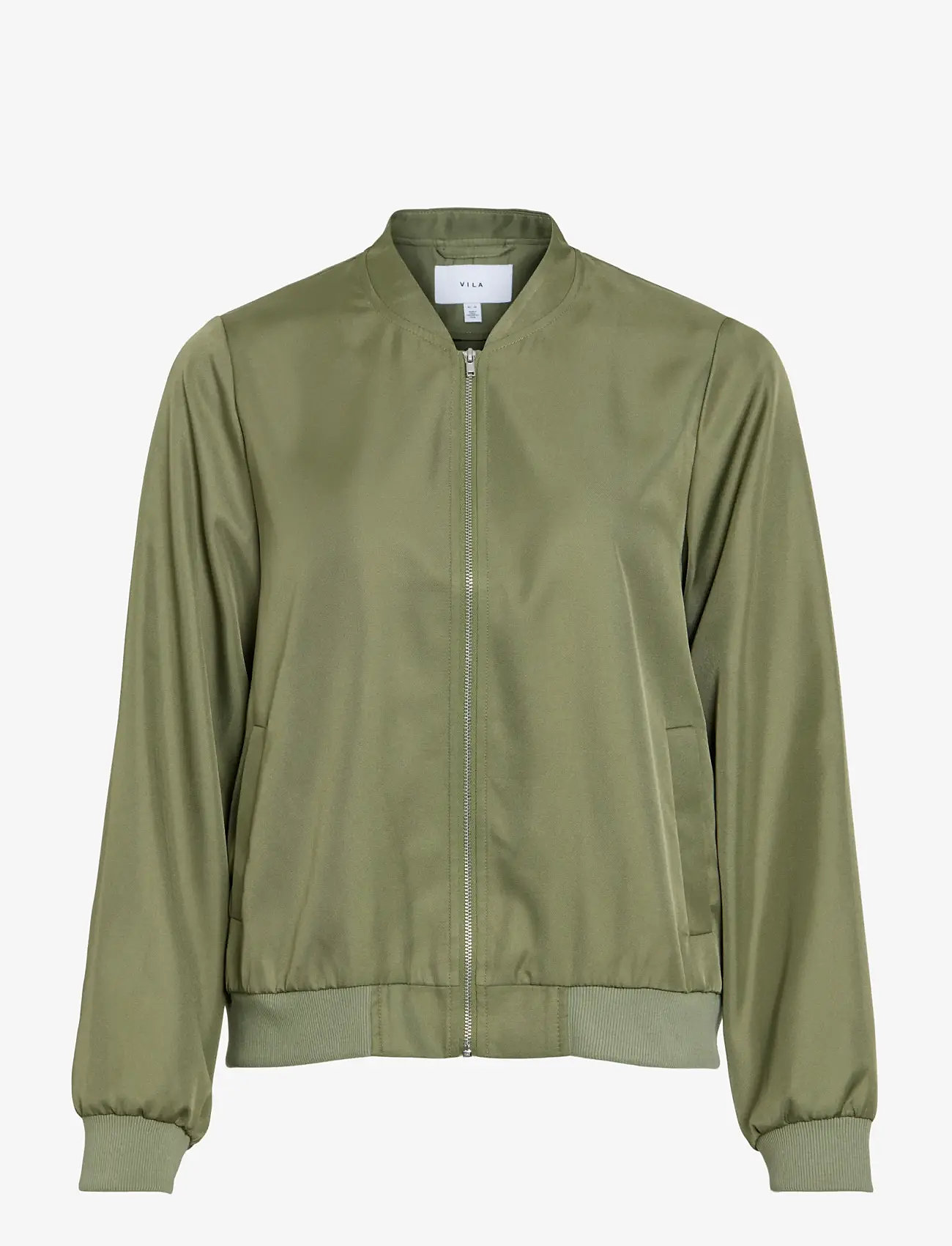 Vila - VIPAPAYA L/S BOMBER JACKET - NOOS - lette jakker - oil green - 1