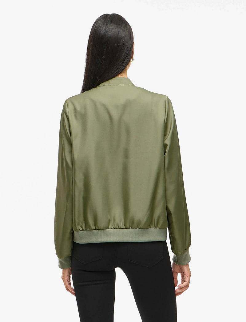 Vila - VIPAPAYA L/S BOMBER JACKET - NOOS - lette jakker - oil green - 3