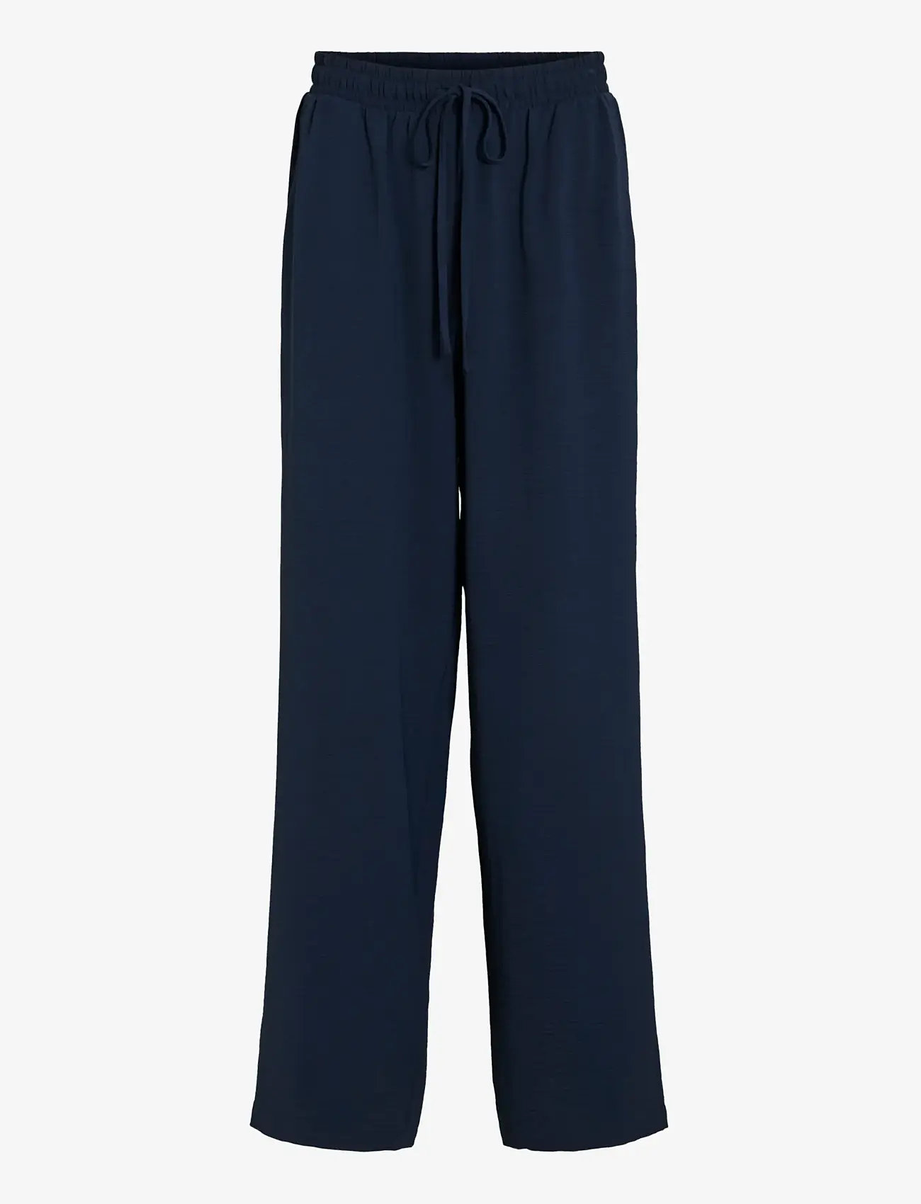 Vila - VIJOSA HW WIDE PANTS - NOOS - wide leg trousers - navy blazer - 1