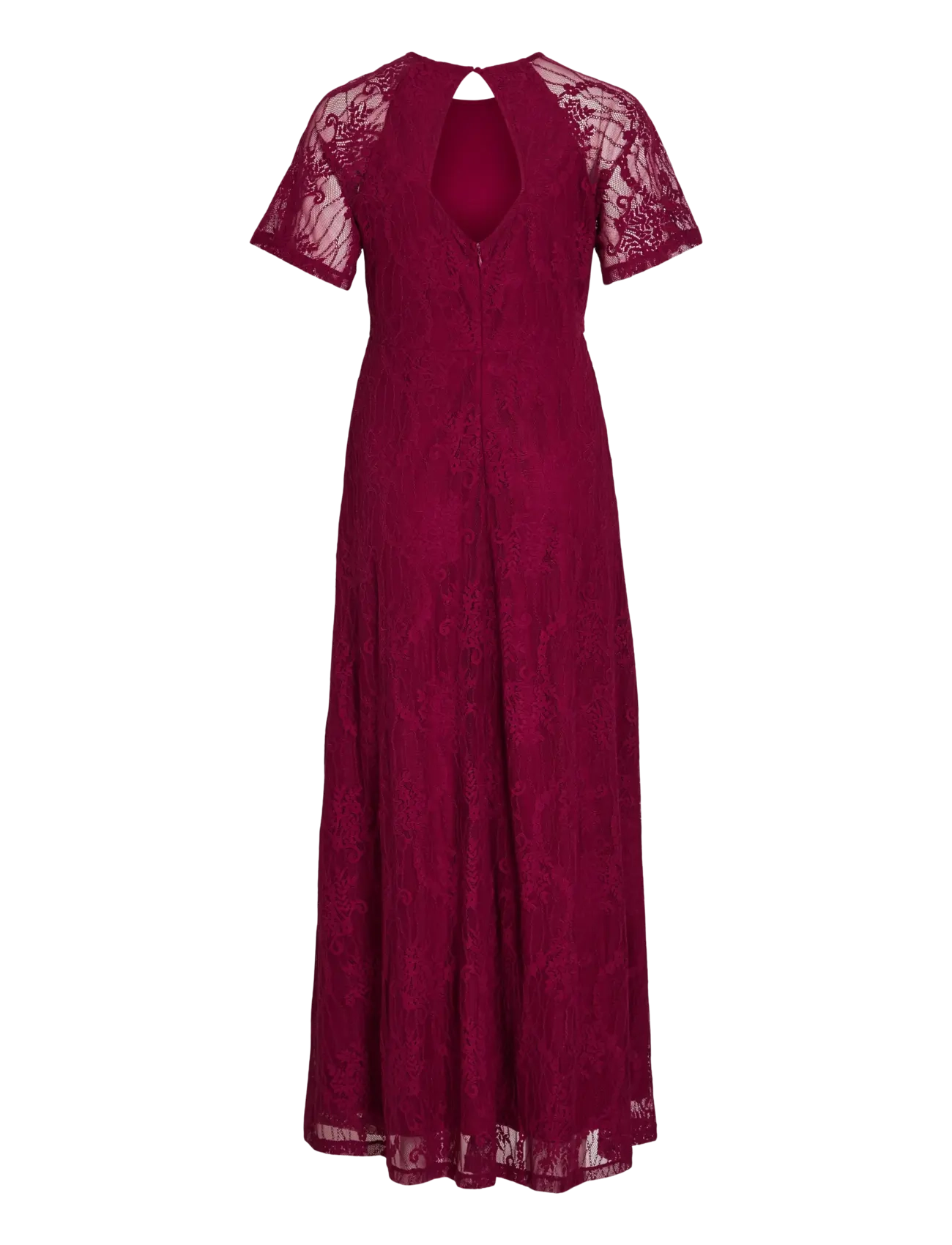 Vila - VIFEMMA S/S LACE DRESS - NOOS/OC - aftenkjoler - anemone - 2