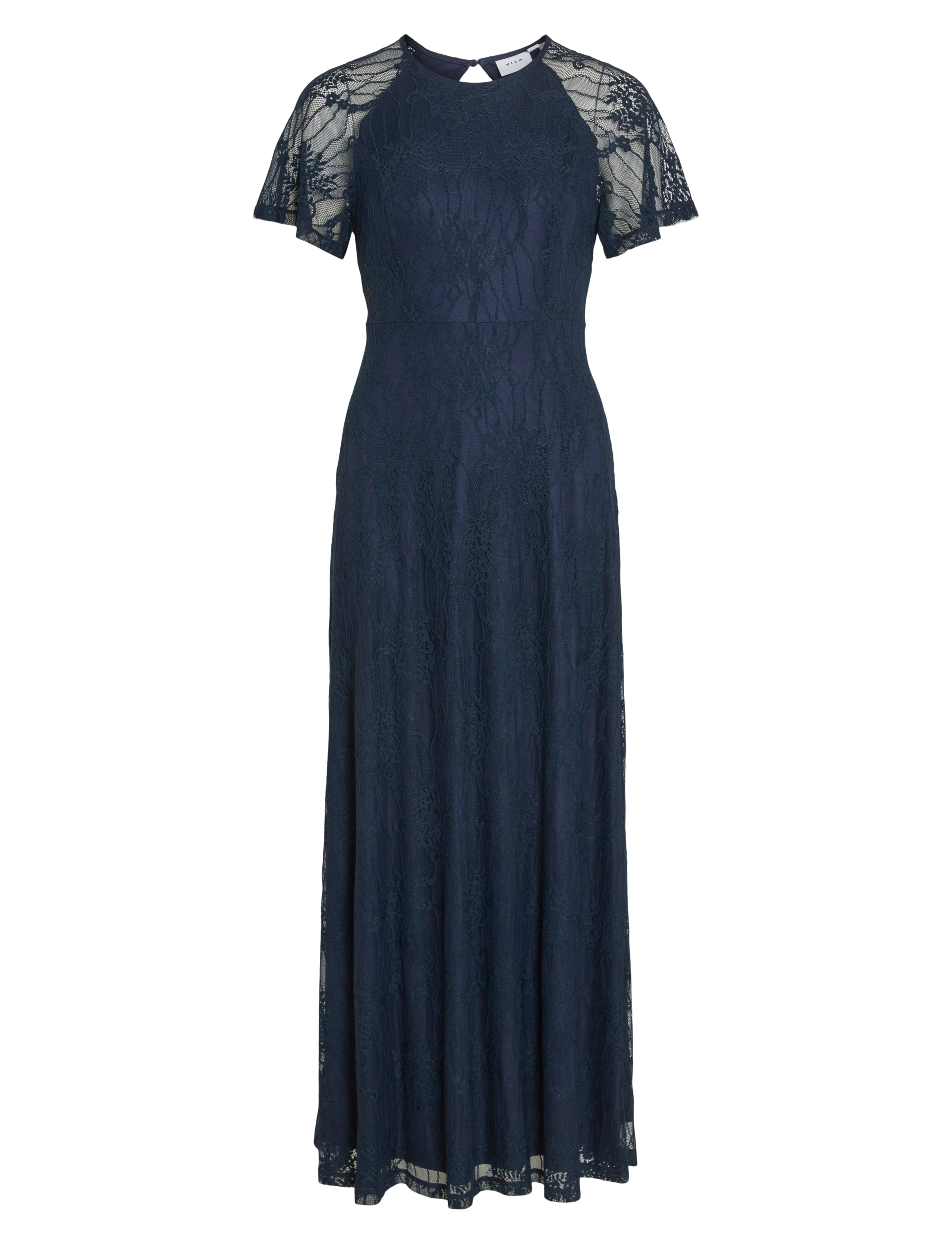 Vila VIFEMMA S/S LACE DRESS - NOOS/OC - Maxi kjoler - NAVY BLAZER / navy