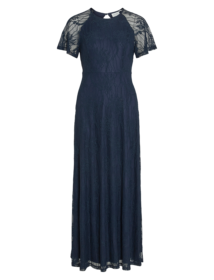 Vila - VIFEMMA S/S LACE DRESS - NOOS/OC - abendkleider - navy blazer - 1