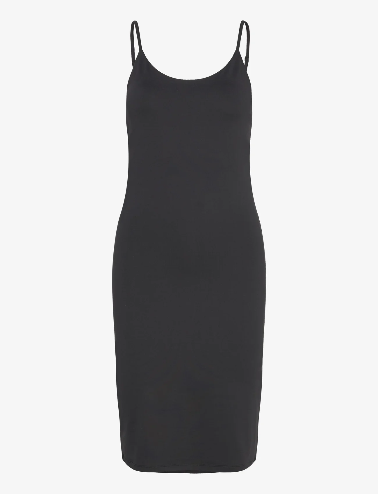 Vila - VIKENZA SINGLET DRESS - NOOS - sukienki na ramiączkach - black - 0