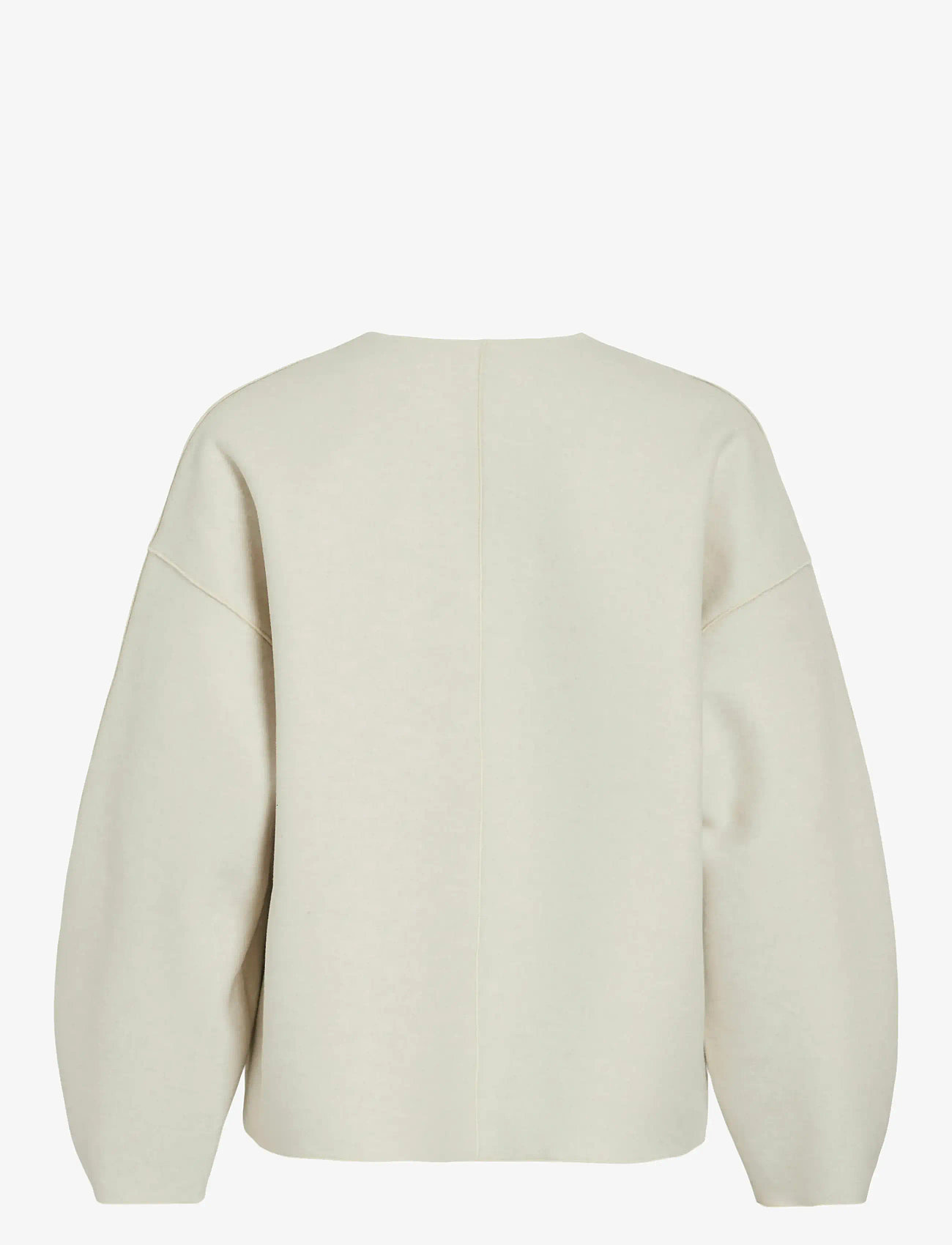 Vila - VIJUICE LOOSE L/S JACKET - NOOS - kappor - super light natural melan - 2