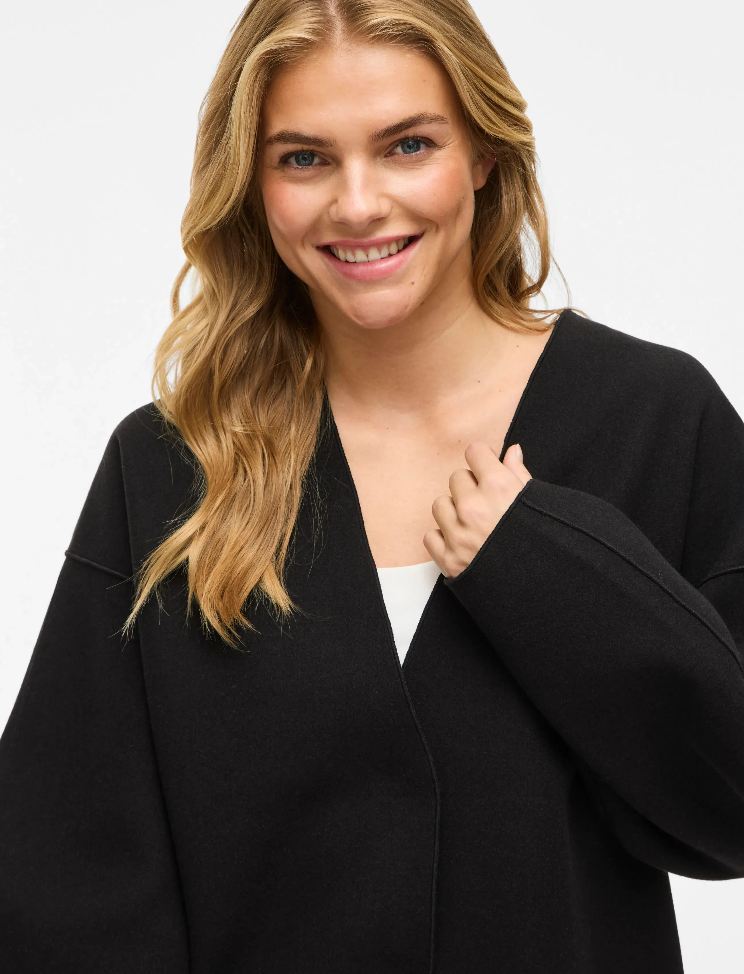 Vila - VIJUICE LOOSE L/S JACKET - NOOS - coats - black - 5