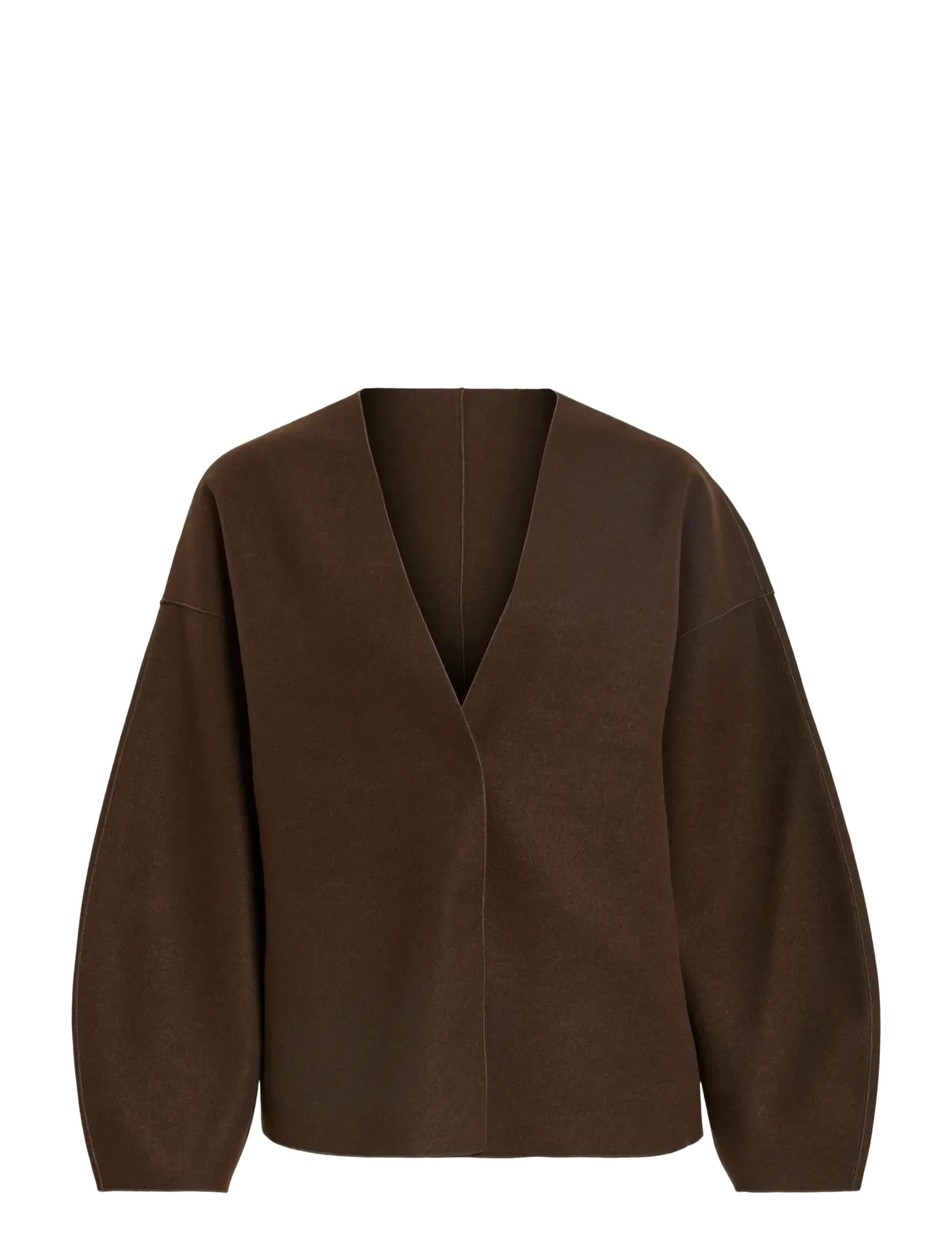 VIJUICE LOOSE L/S JACKET - NOOS - COFFEE BEAN