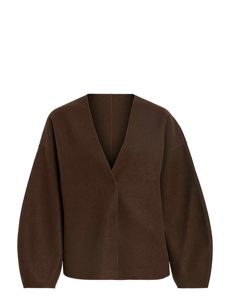 Vila - VIJUICE LOOSE L/S JACKET - NOOS - frakker - coffee bean - 1