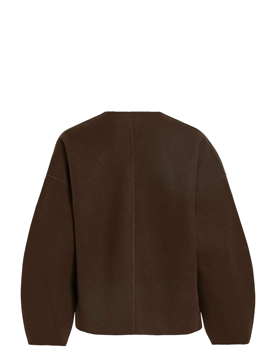 Vila - VIJUICE LOOSE L/S JACKET - NOOS - frakker - coffee bean - 2