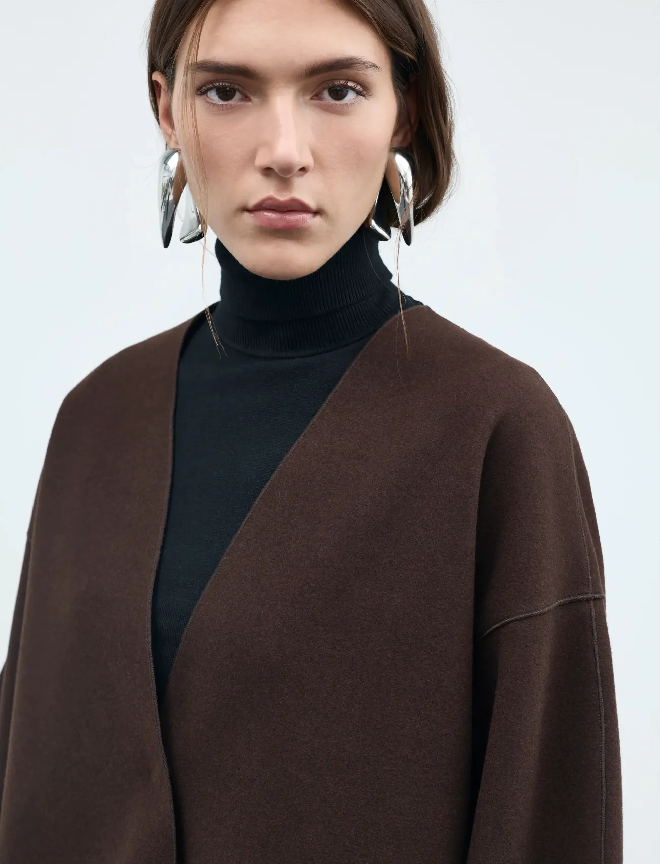 Kappor Vila Noos Juice Loose Jacket Coffee Bean 9