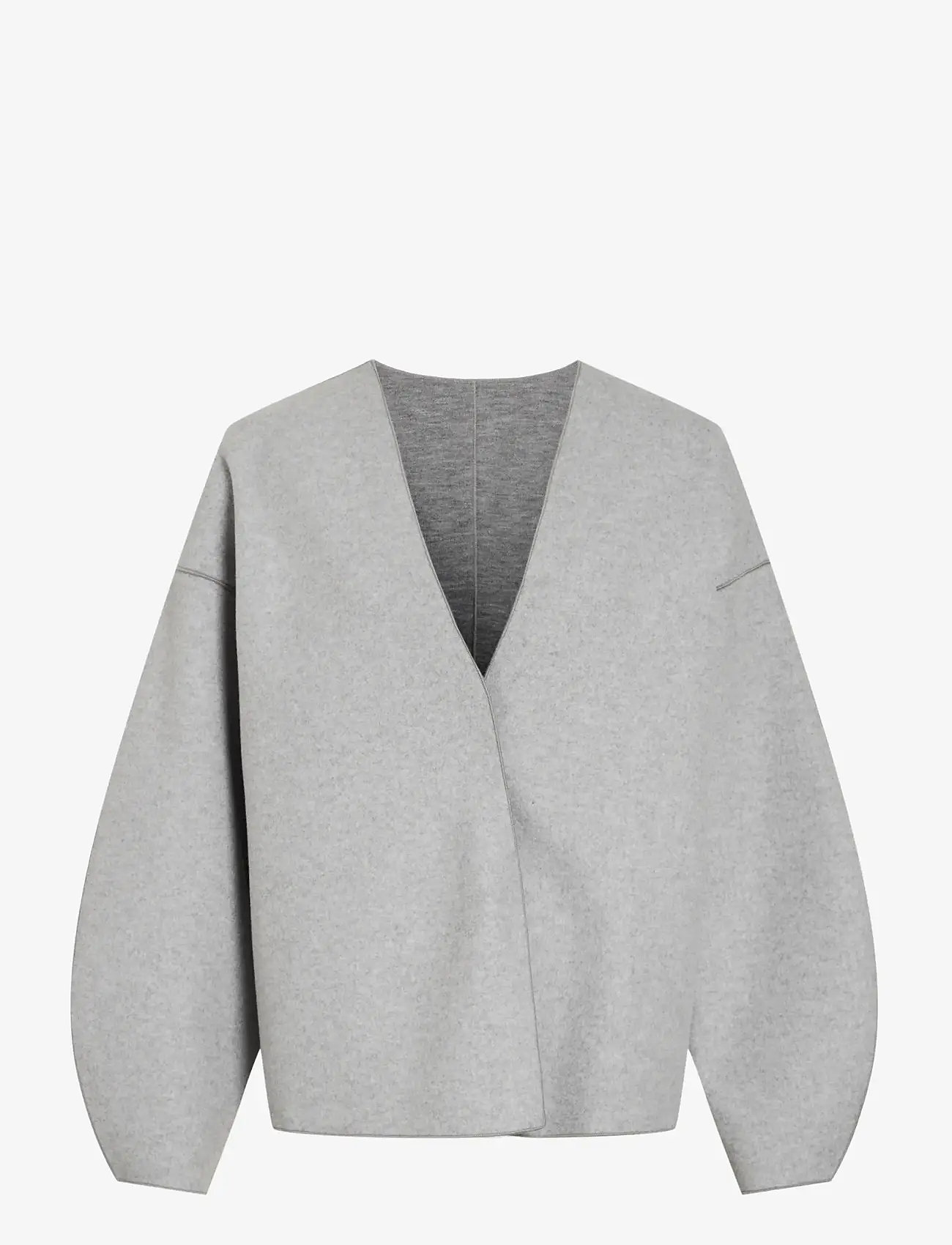 Vila - VIJUICE LOOSE L/S JACKET - NOOS - frakker - light grey melange - 1