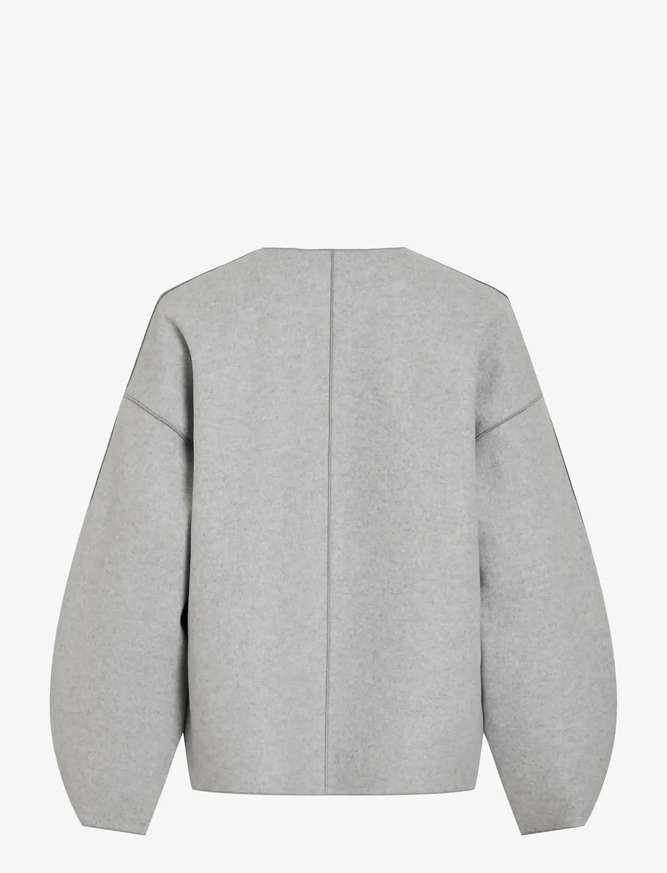 Vila - VIJUICE LOOSE L/S JACKET - NOOS - frakker - light grey melange - 2