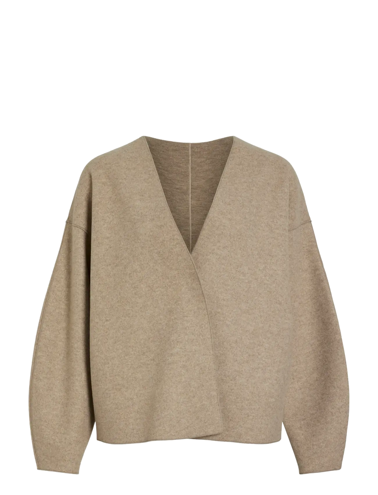 Vila VIJUICE LOOSE L/S JACKET - NOOS - Vila - NATURAL MELANGE / beige