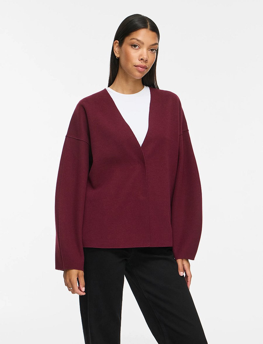 Vila - VIJUICE LOOSE L/S JACKET - NOOS - frakker - port royale - 0