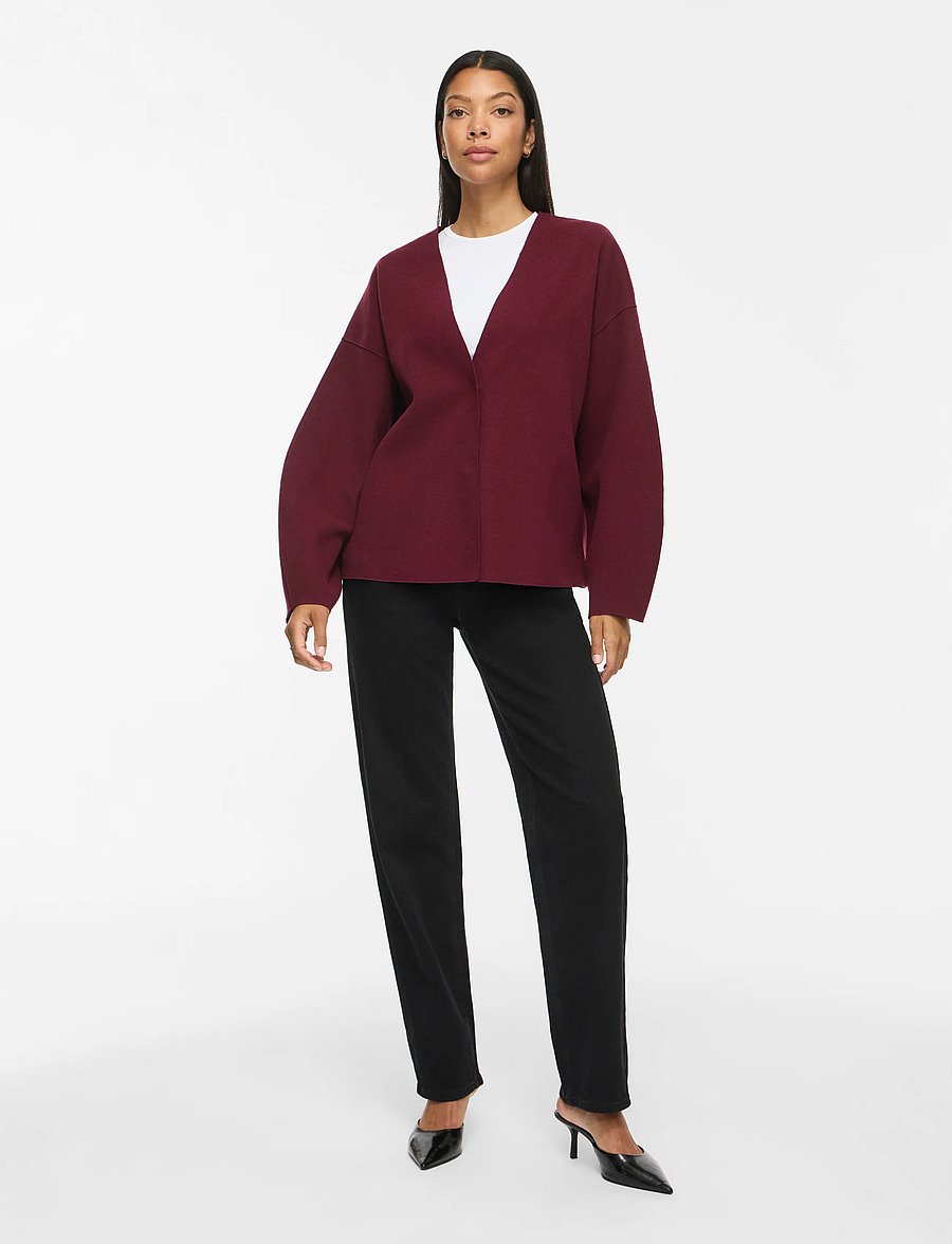 Vila - VIJUICE LOOSE L/S JACKET - NOOS - frakker - port royale - 4
