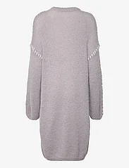 Vila - VICHOCA NEW L/S KNIT DRESS - knitted dresses - harbor mist - 1