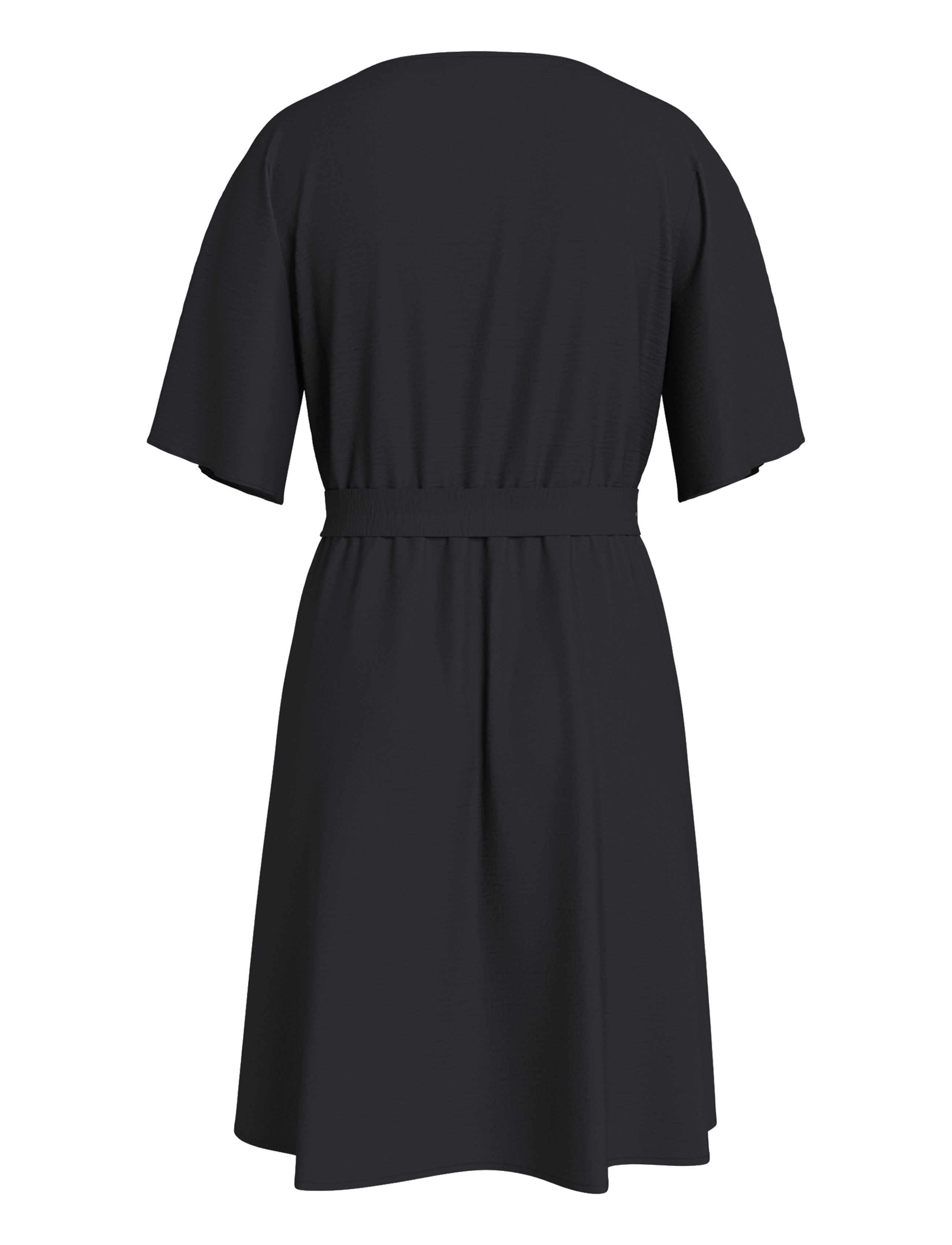 Vila - VIJOSA 2/4 WRAP DRESS - black beauty - 1