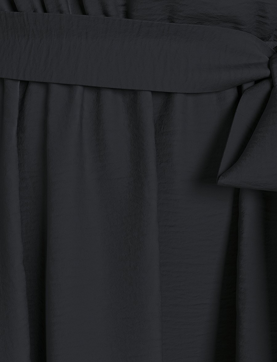 Vila - VIJOSA 2/4 WRAP DRESS - black beauty - 2