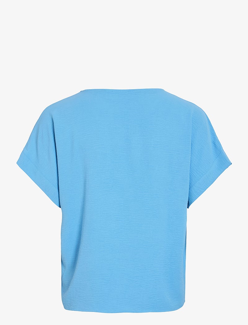 Vila - VIJOSA S/S TOP - NOOS - t-särgid - blissful blue - 1