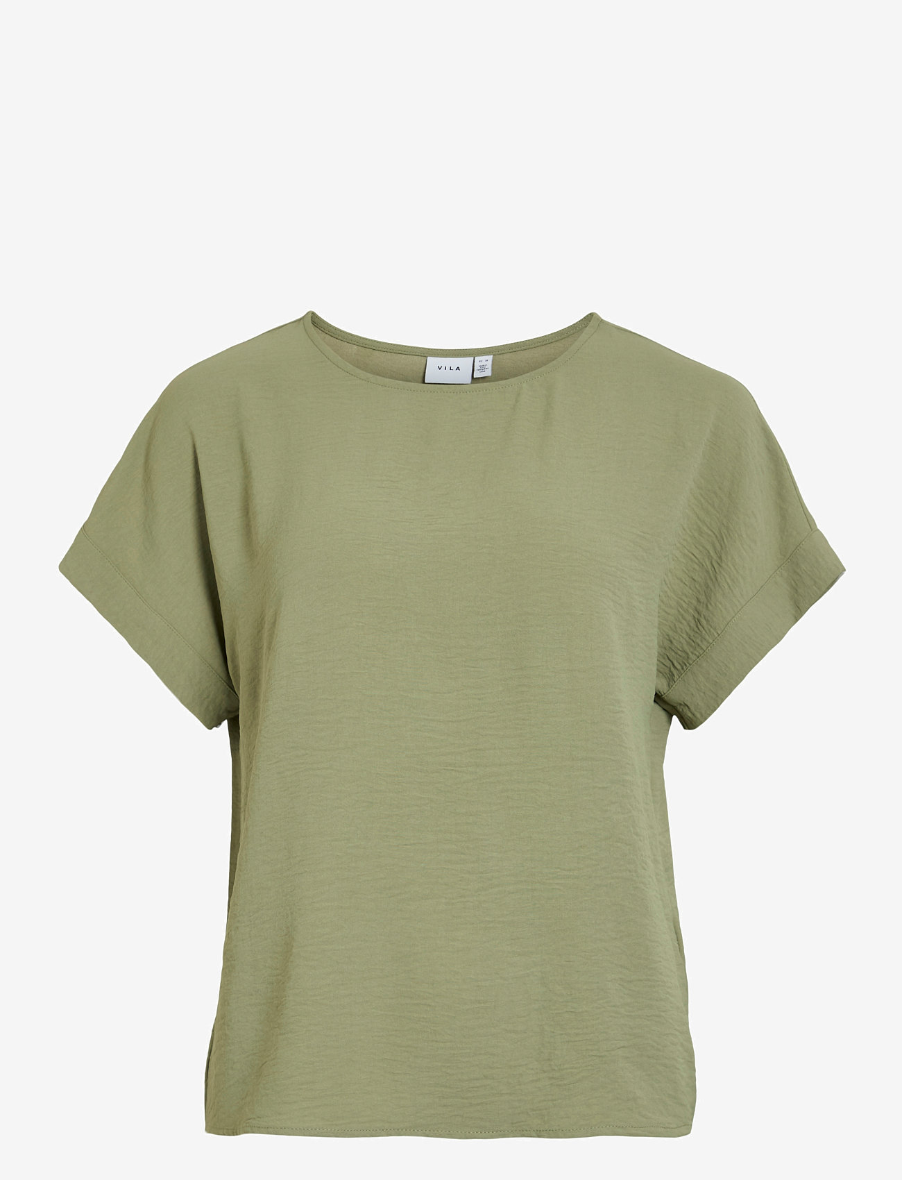 Vila - VIJOSA S/S TOP - NOOS - t-shirts - oil green - 1
