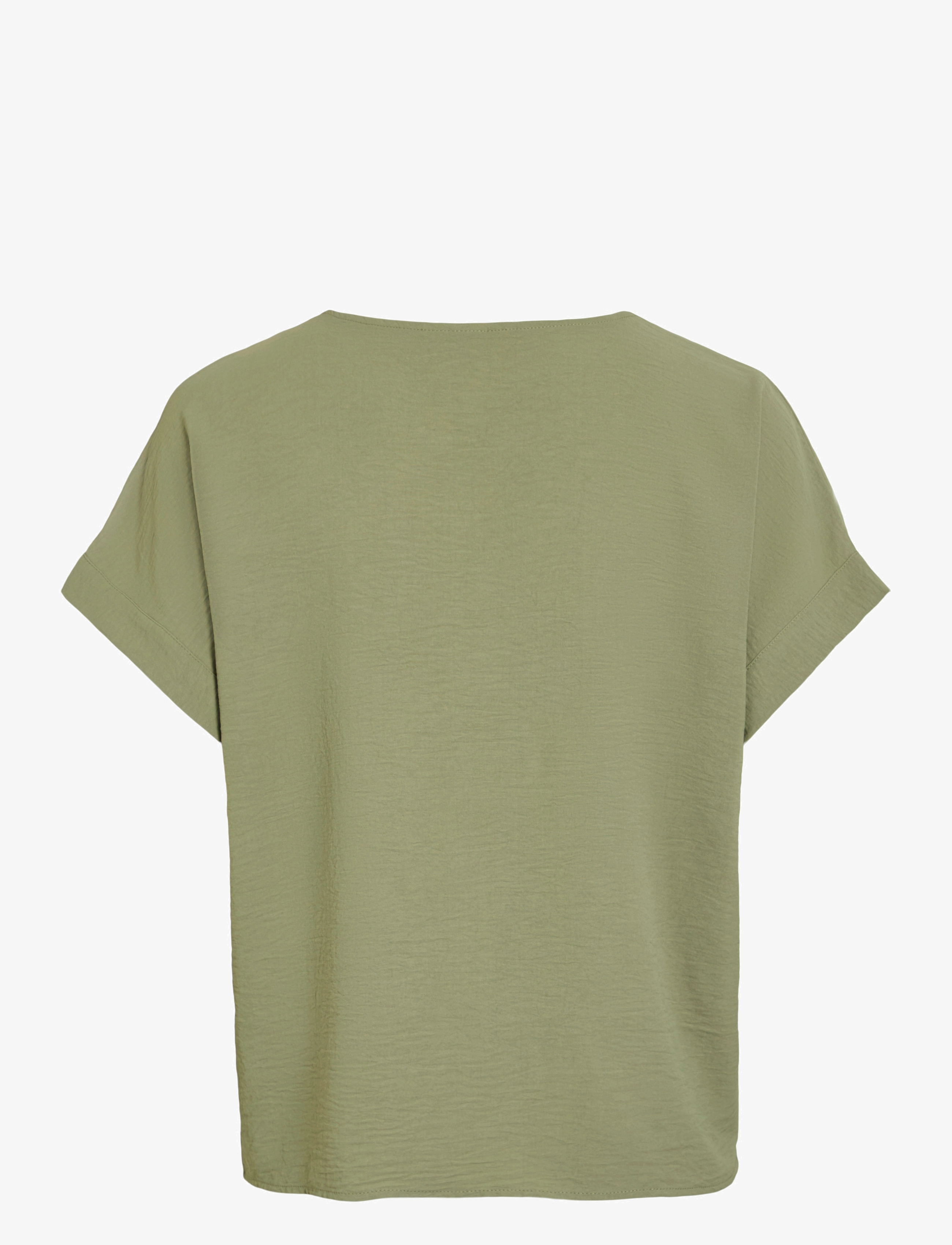 Vila - VIJOSA S/S TOP - NOOS - t-krekli - oil green - 2