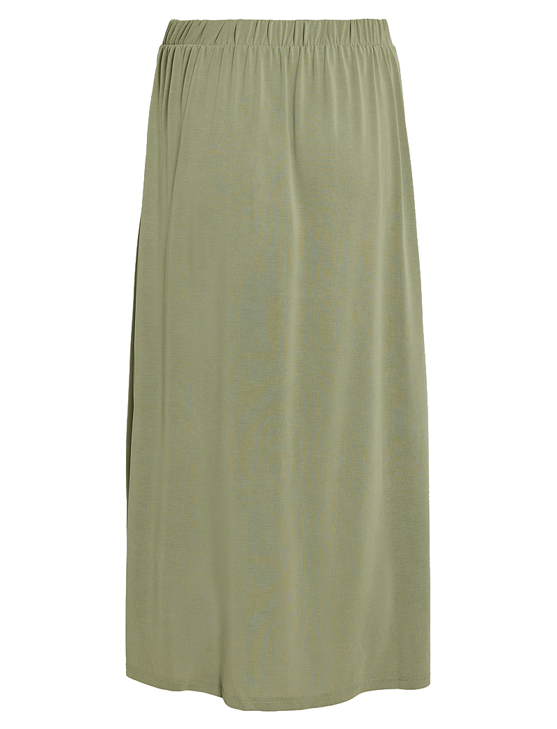 Vila - VIMODALA HW WRAP SKIRT - NOOS - maxi nederdele - oil green - 1