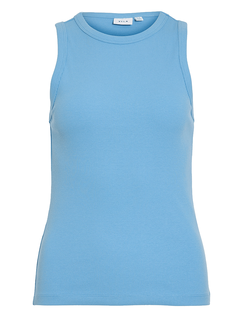Vila - VISOLA S/L TANK TOP - NOOS - tanktops - blissful blue - 1