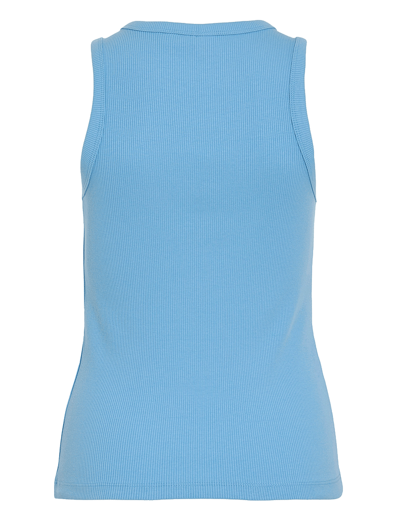 Vila - VISOLA S/L TANK TOP - NOOS - tanktops - blissful blue - 2