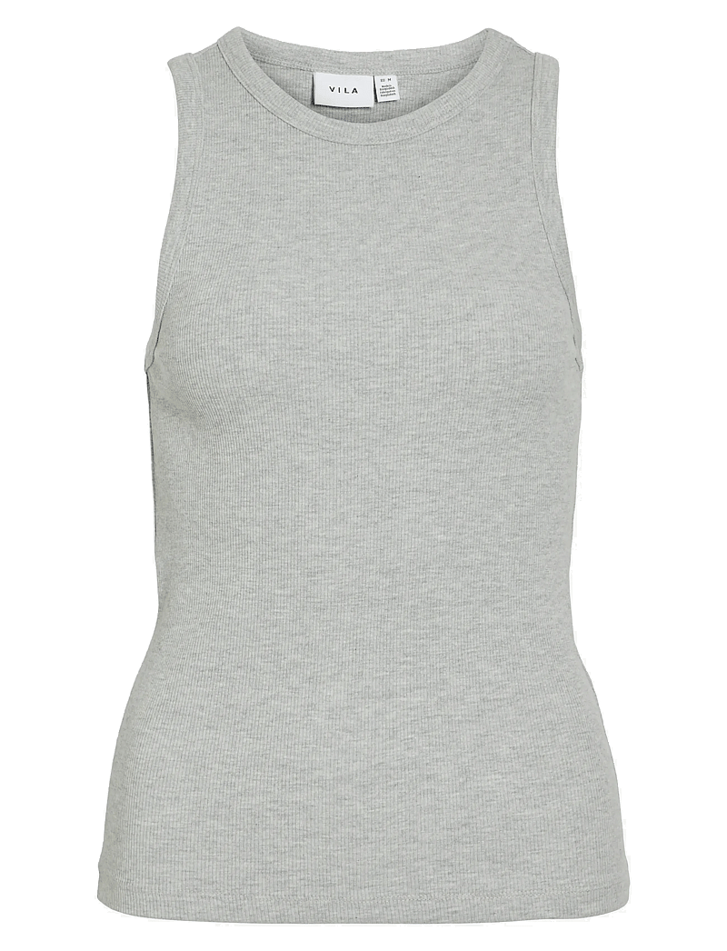 Vila - VISOLA S/L TANK TOP - NOOS - Ärmellose tops - light grey melange - 0