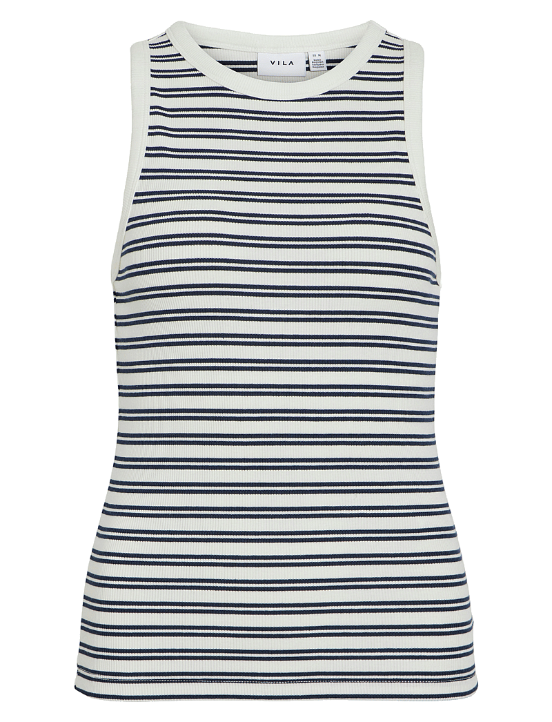Vila - VISOLA S/L TANK TOP - NOOS - Ärmellose tops - navy blazer - 1
