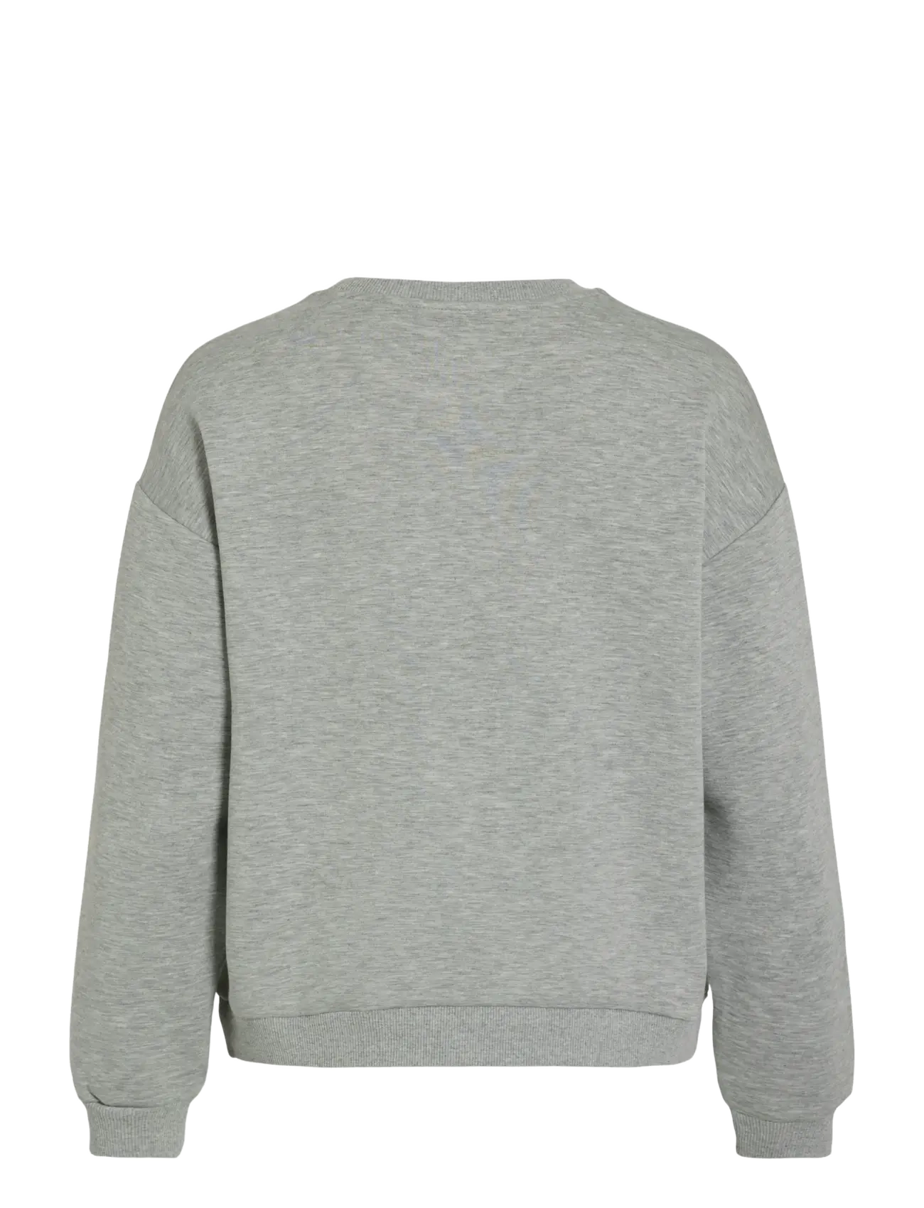 Vila - VISANDY L/S SWEAT TOP - NOOS - laveste priser - light grey melange - 2
