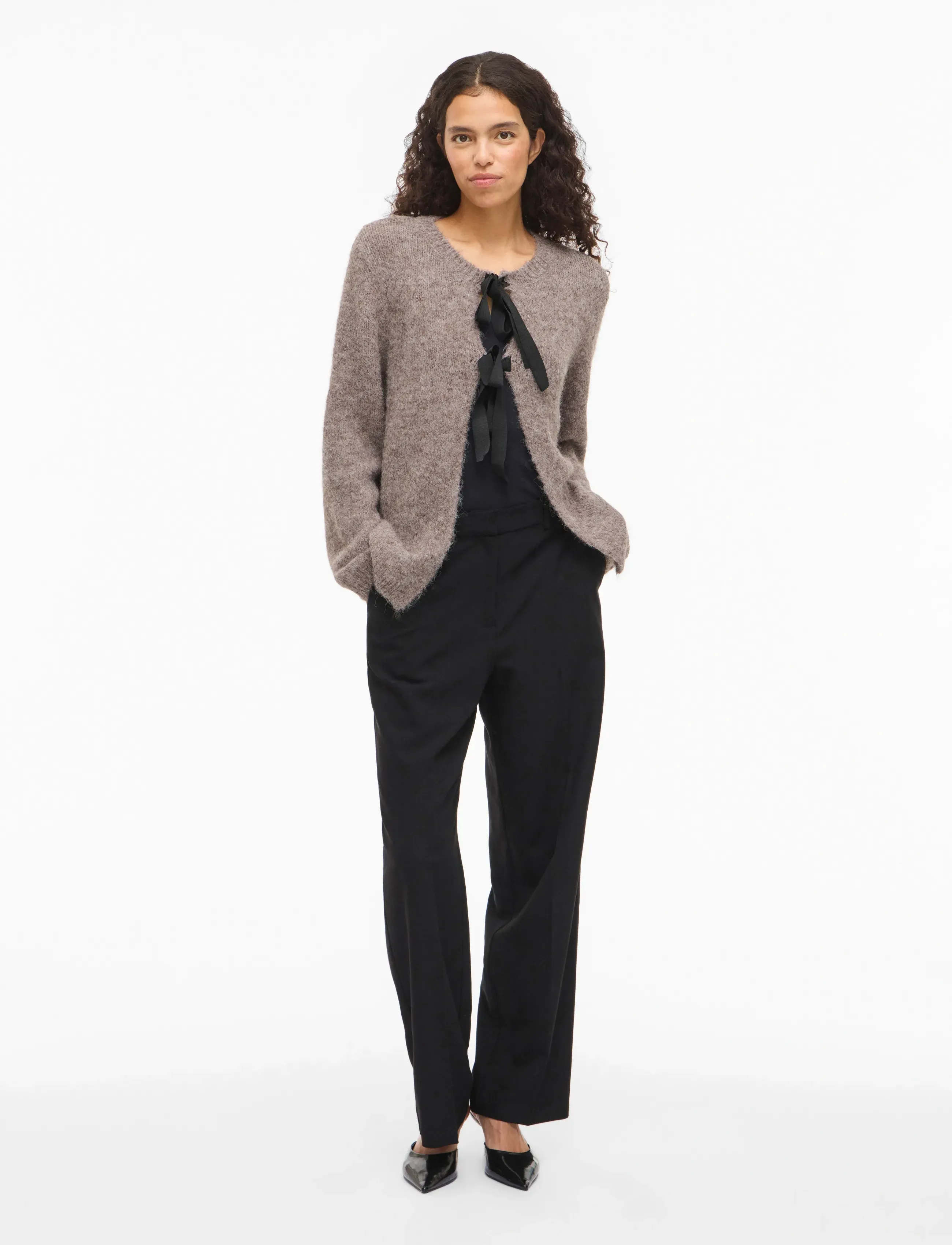 Vibows L/S Knit Cardigan/Ln/1 3