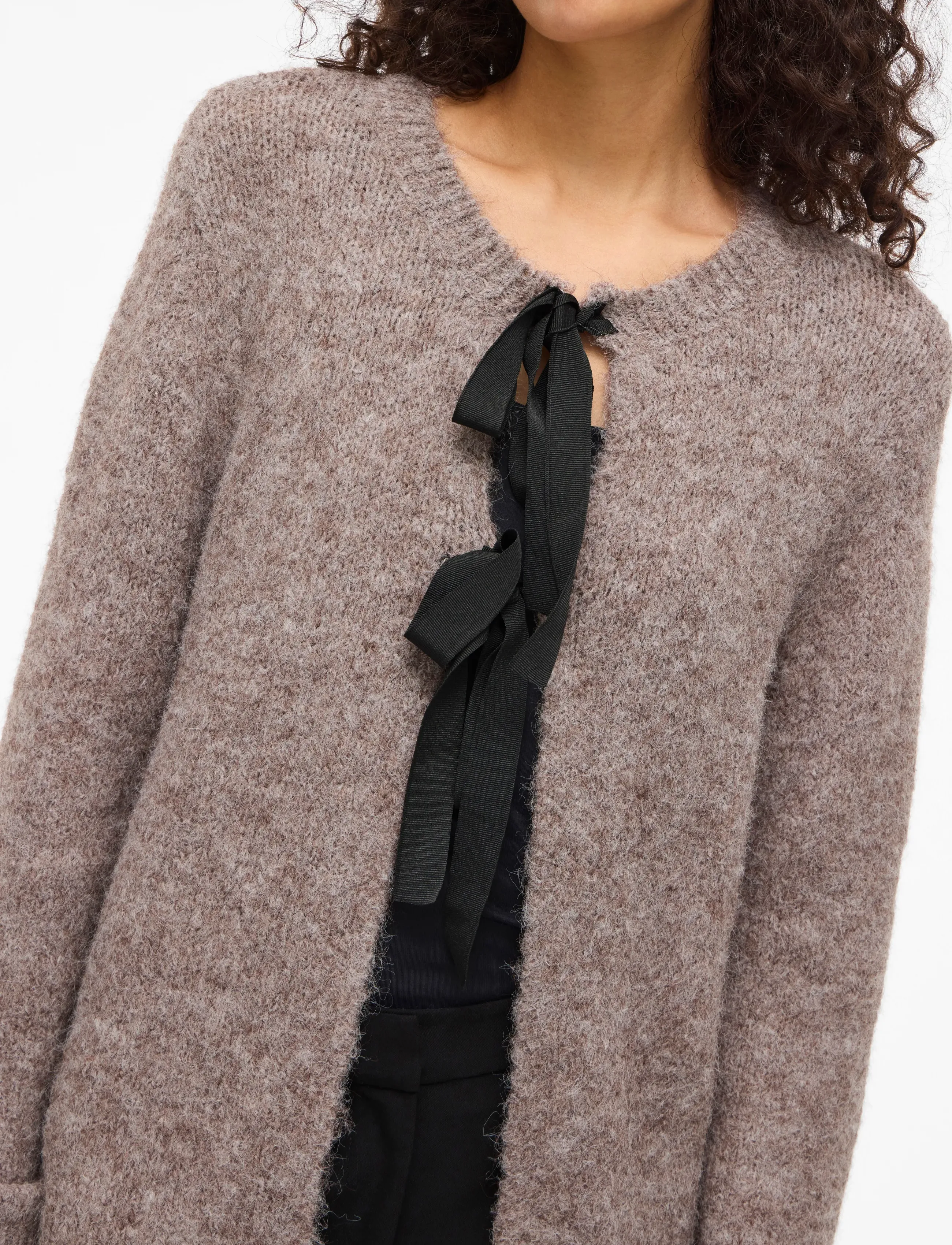 Vibows L/S Knit Cardigan/Ln/1 4