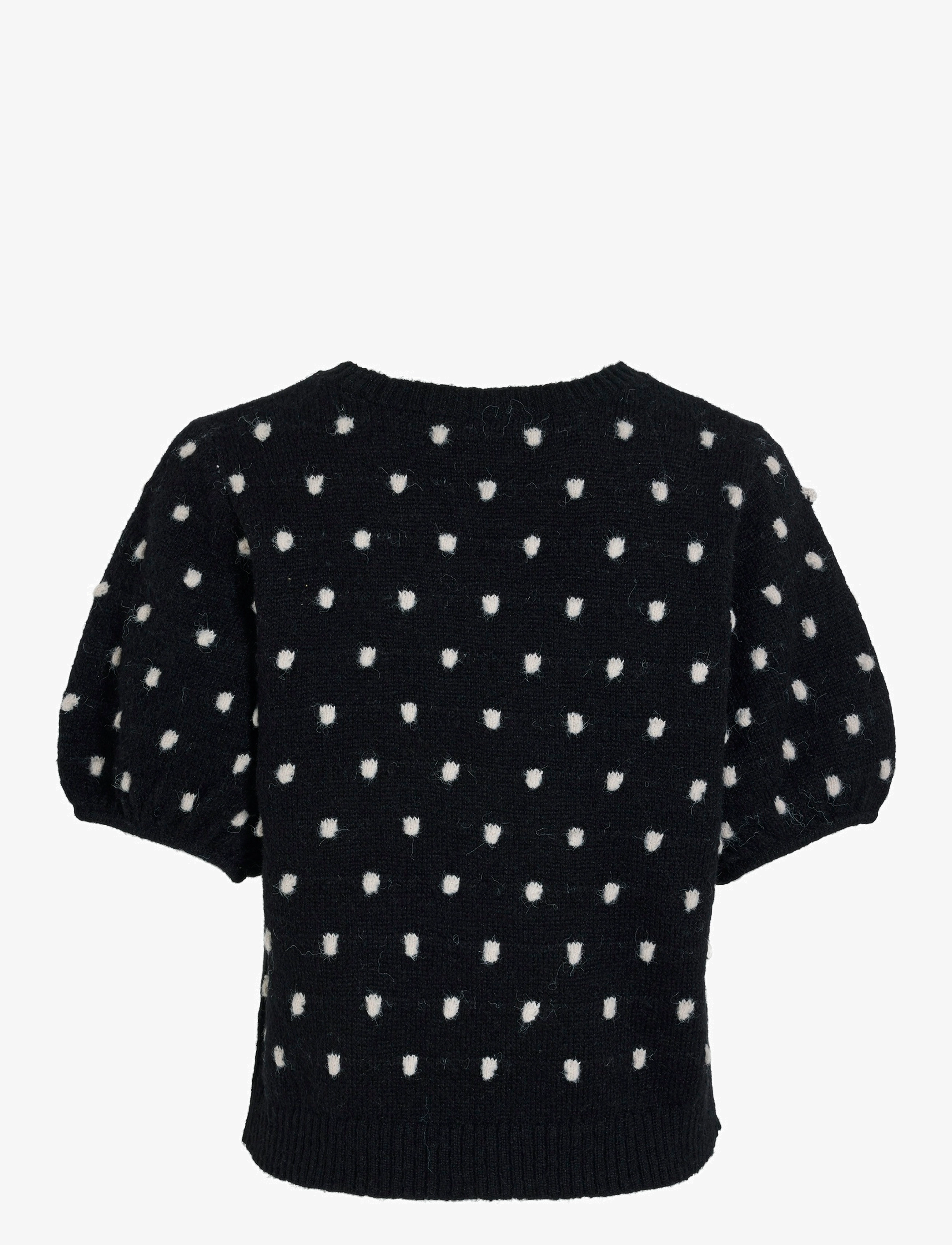 Vila - VIDOTTIE 2/4 SLEEVE KNIT TOP - pullover - black beauty - 2