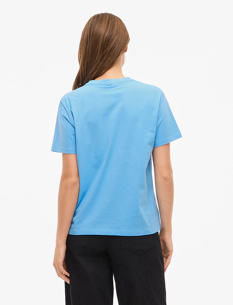 Vila - VINORA S/S T-SHIRT - NOOS - t-särgid - all aboard - 3