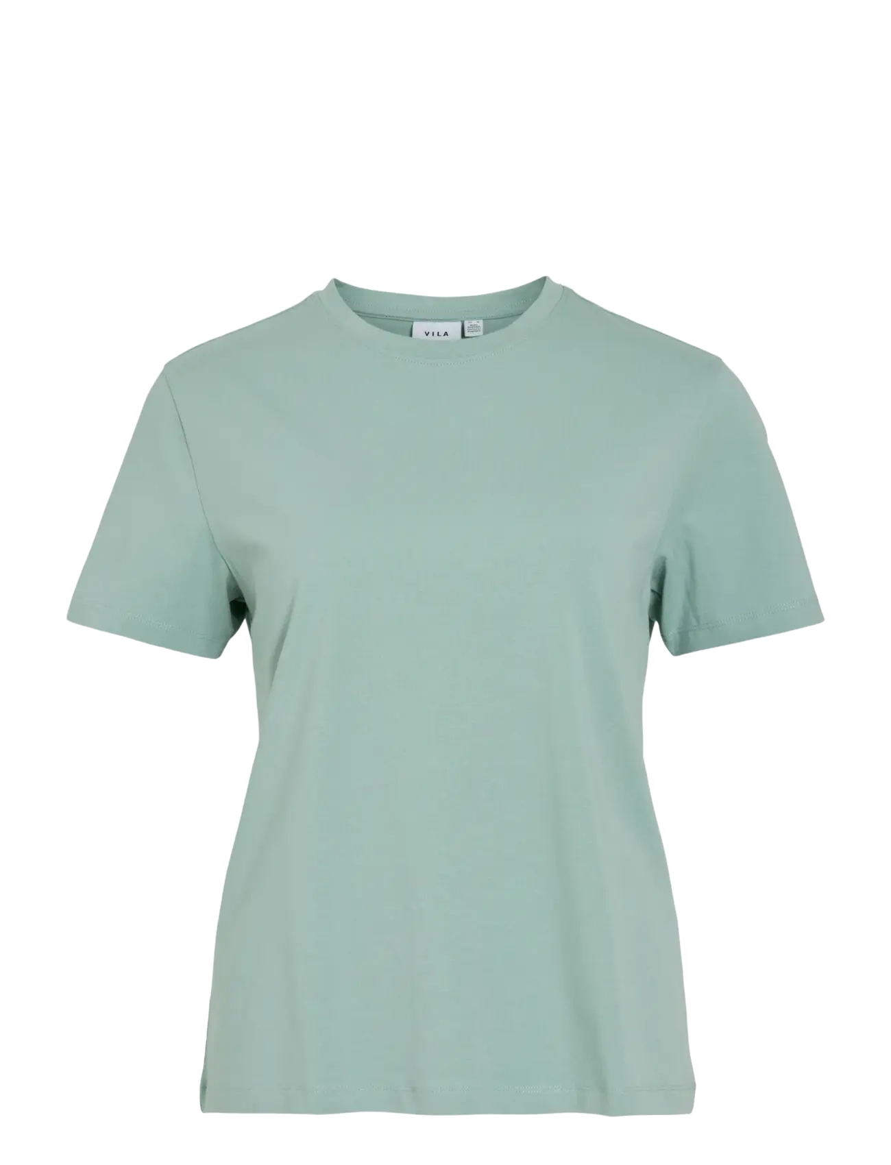 Vila VINORA S/S T-SHIRT - NOOS - Vila - BLUE SURF / green