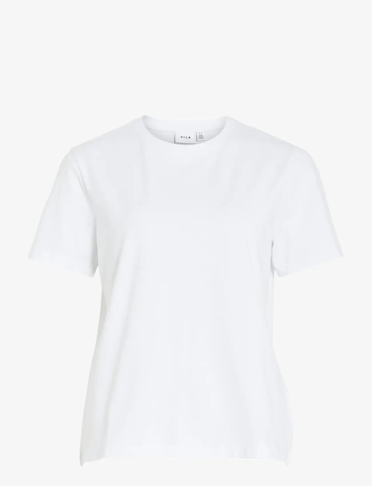 Vila - VINORA S/S T-SHIRT - NOOS - t-paidat - bright white - 1