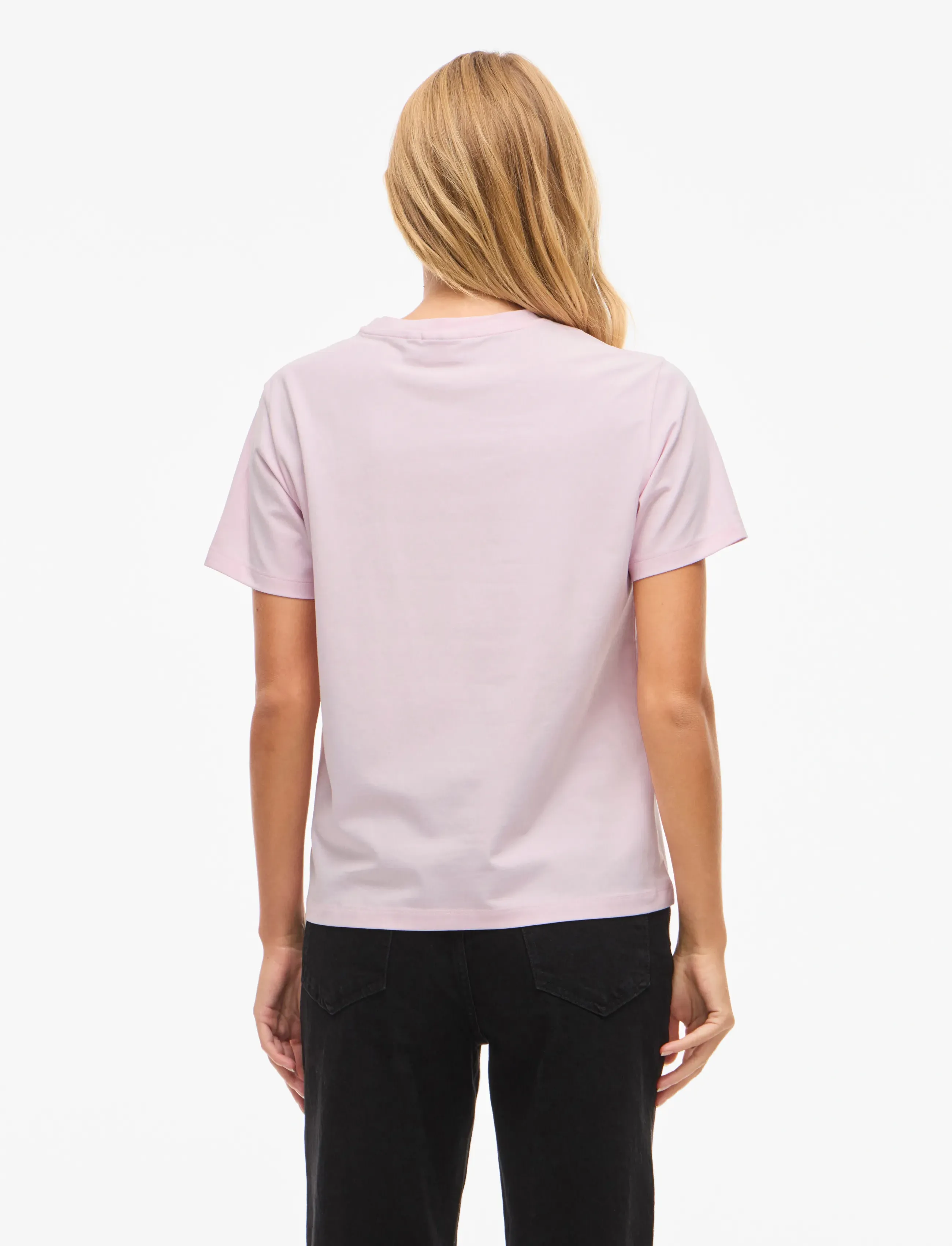 Vila - VINORA S/S T-SHIRT - NOOS - t-shirts - cherry blossom - 3