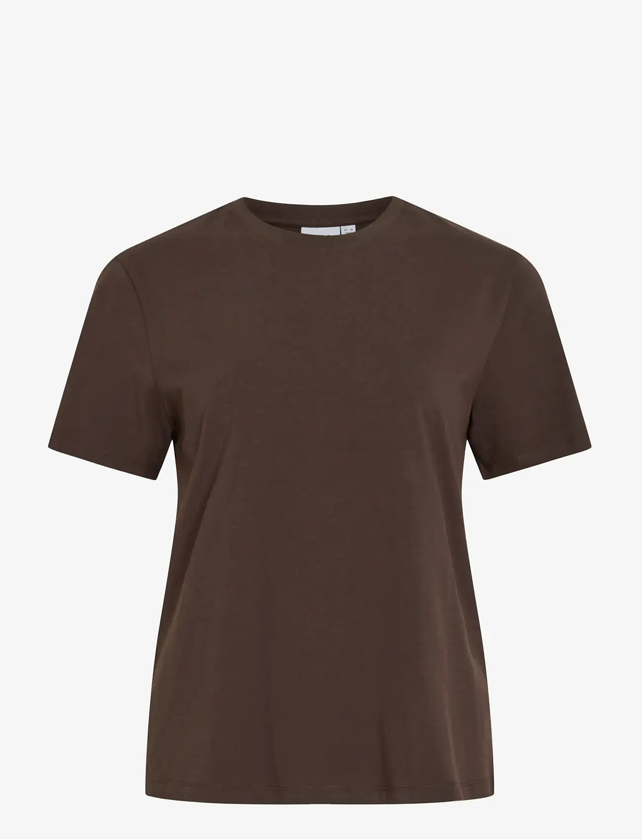 Vila - VINORA S/S T-SHIRT - NOOS - t-särgid - coffee bean - 1