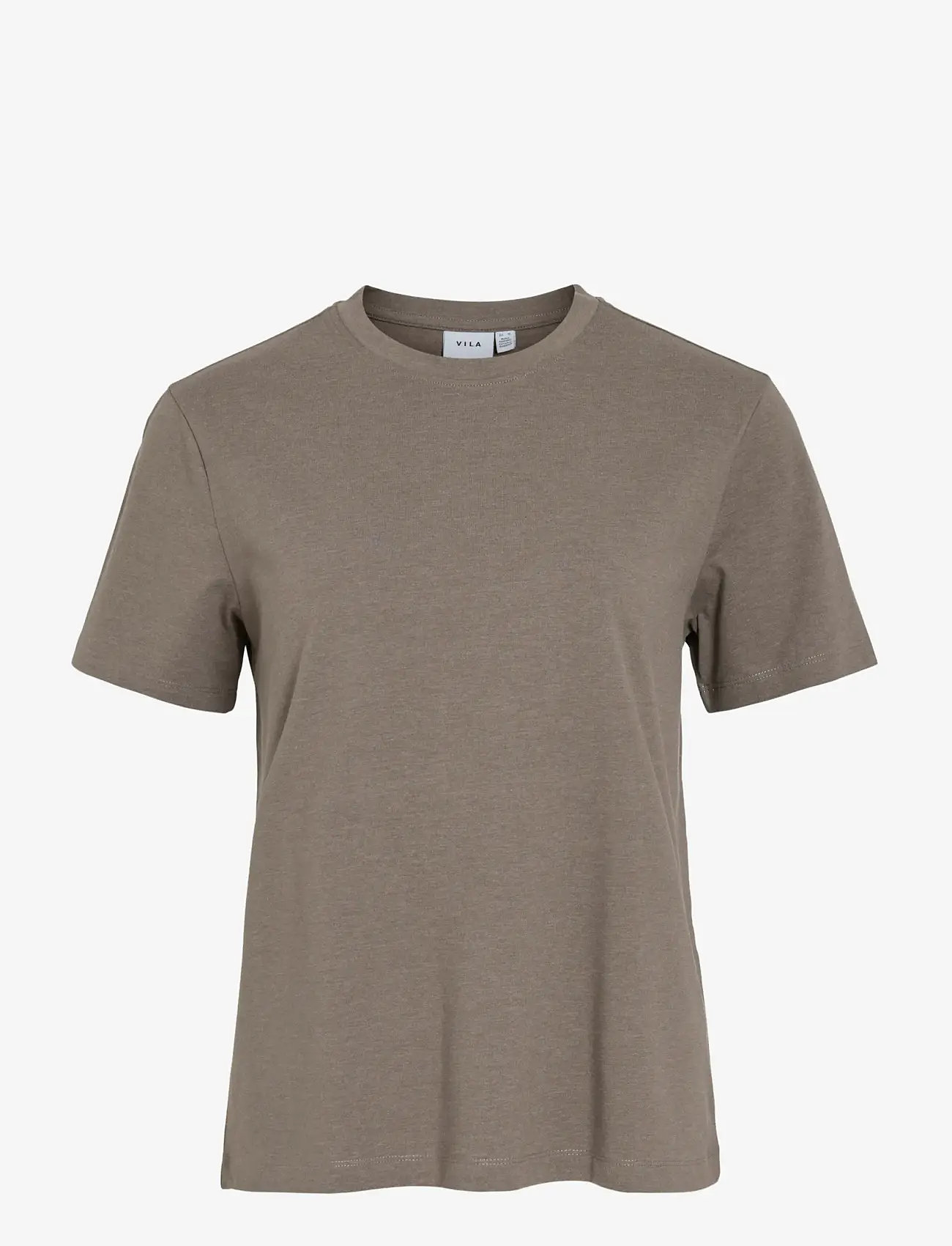 Vila - VINORA S/S T-SHIRT - NOOS - t-shirts - falcon - 1