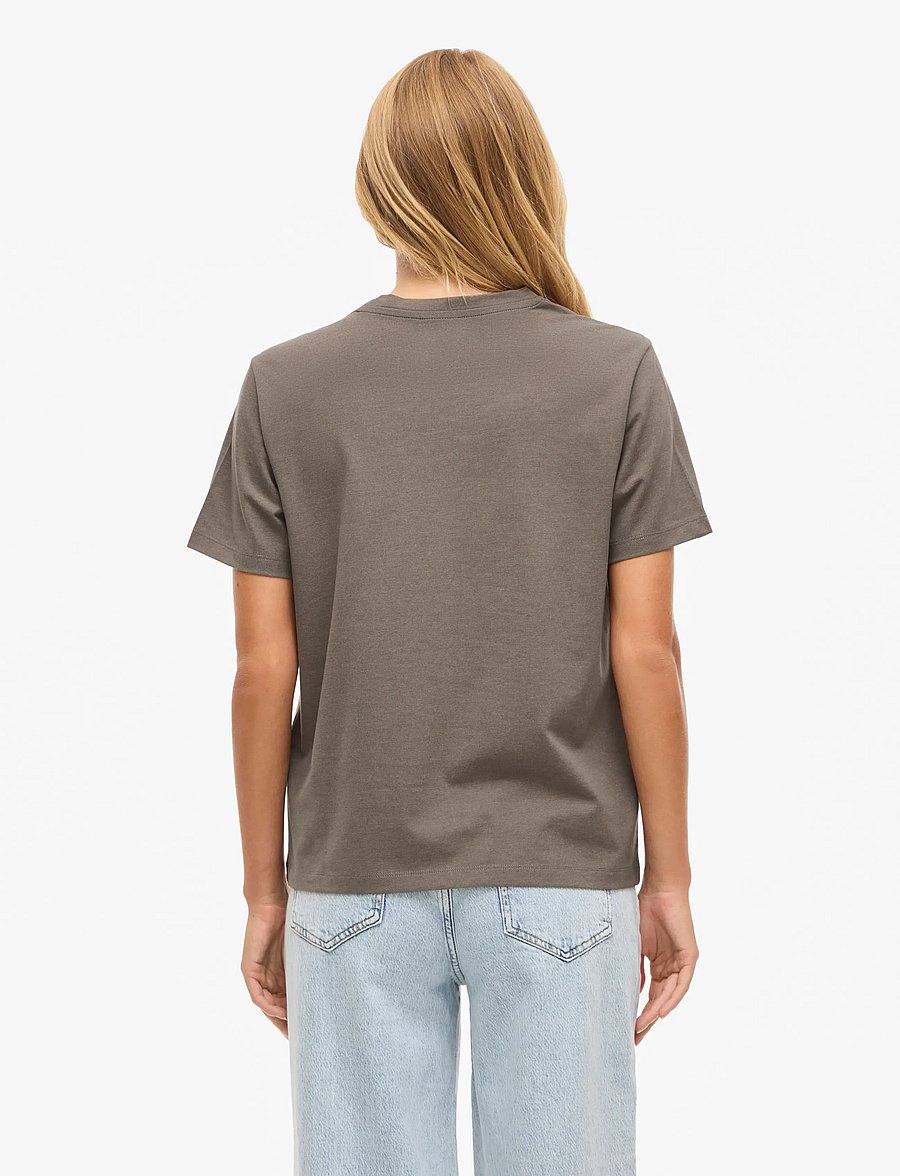 Vila - VINORA S/S T-SHIRT - NOOS - t-shirts - falcon - 3