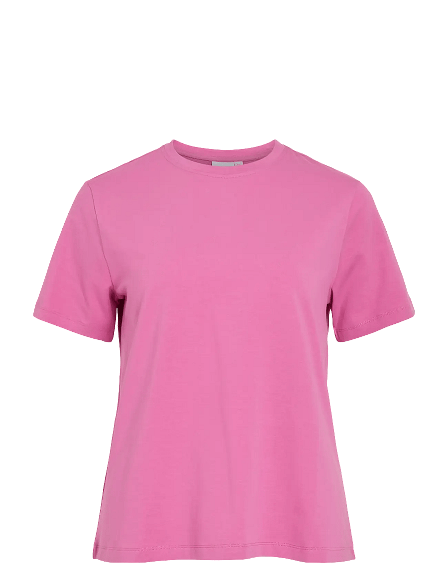 Vila - VINORA S/S T-SHIRT - NOOS - t-särgid - fiji flower - 1