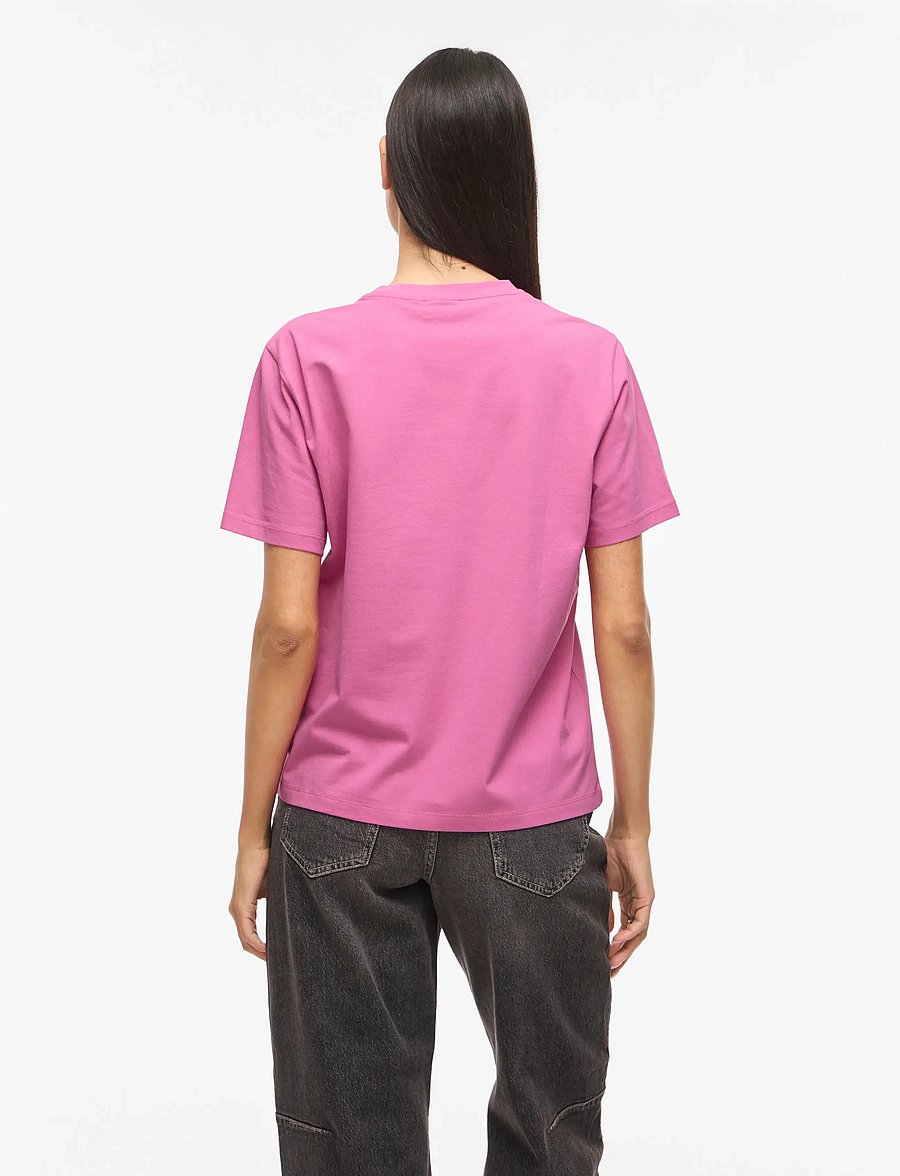 Vila - VINORA S/S T-SHIRT - NOOS - t-särgid - fiji flower - 3