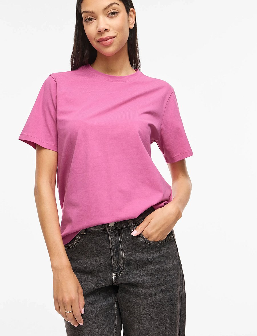 Vila - VINORA S/S T-SHIRT - NOOS - t-särgid - fiji flower - 5