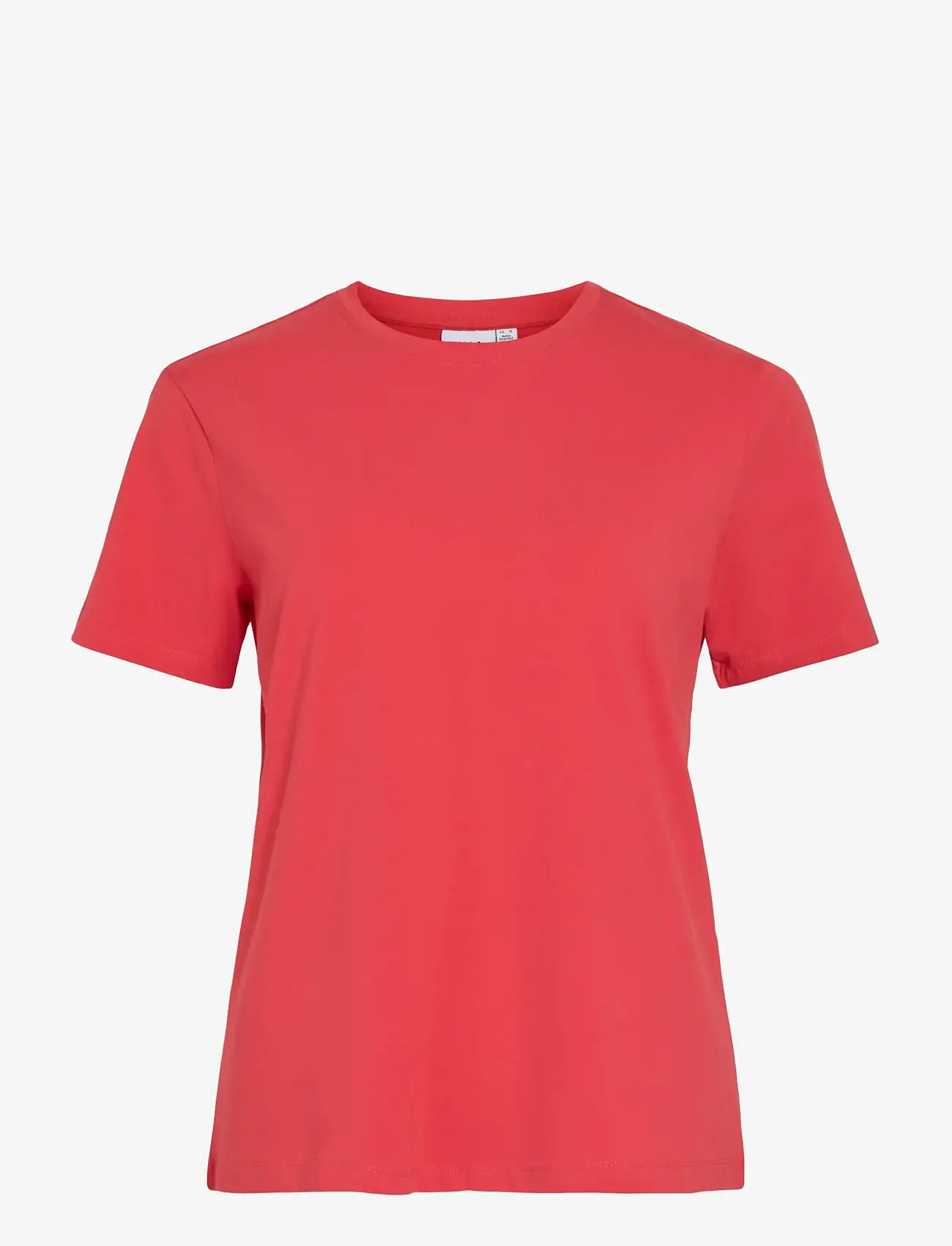 Vila - VINORA S/S T-SHIRT - NOOS - t-shirts - hibiscus - 1