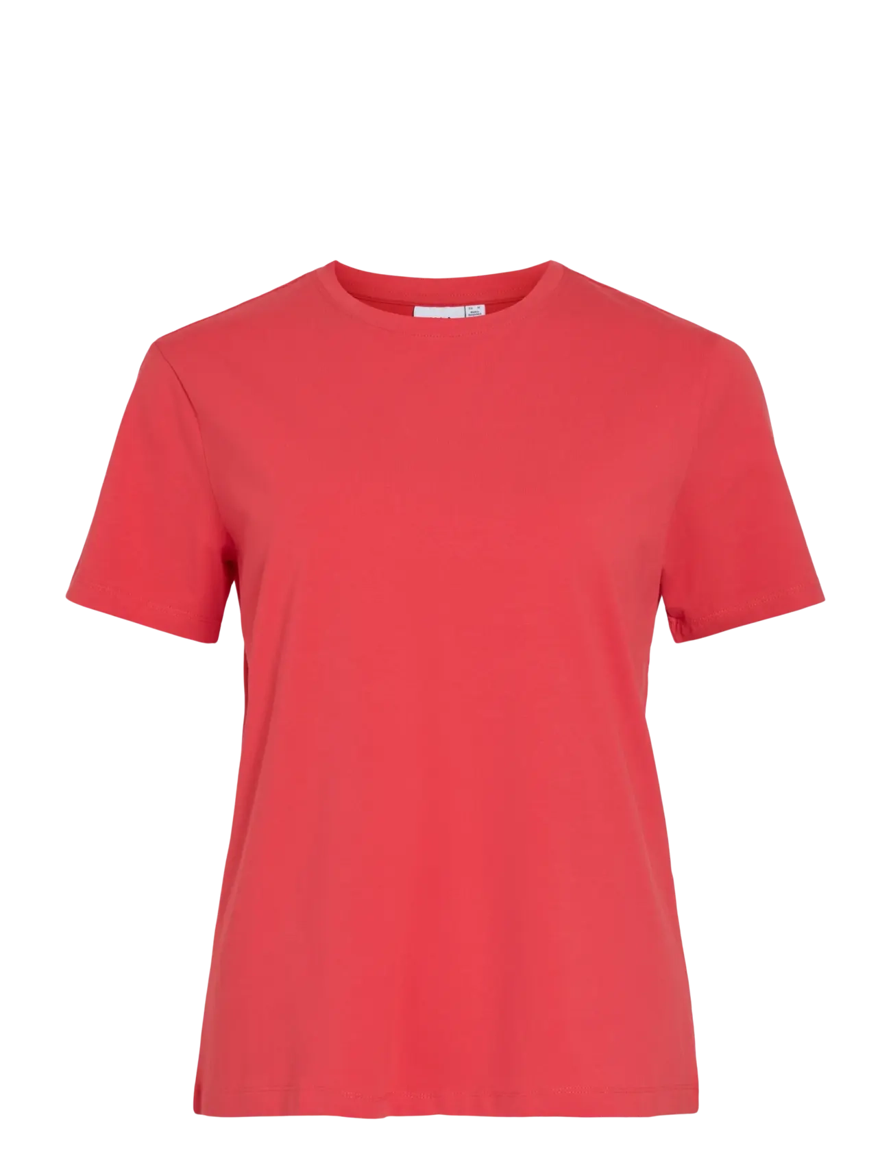 Vila VINORA S/S T-SHIRT - NOOS - Vila - HIBISCUS / red