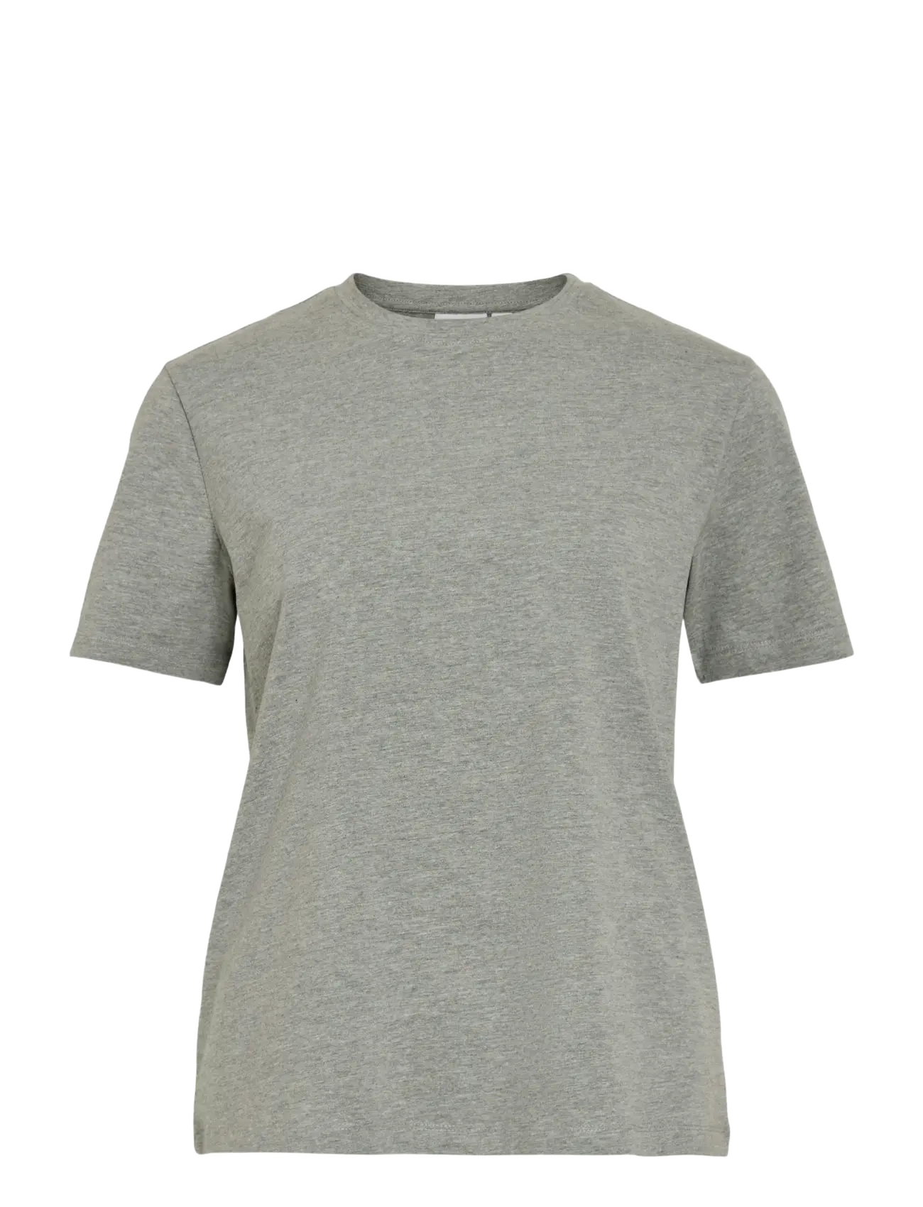 Vila VINORA S/S T-SHIRT - NOOS - T-Shirts & Tops - MEDIUM GREY MELANGE / grey
