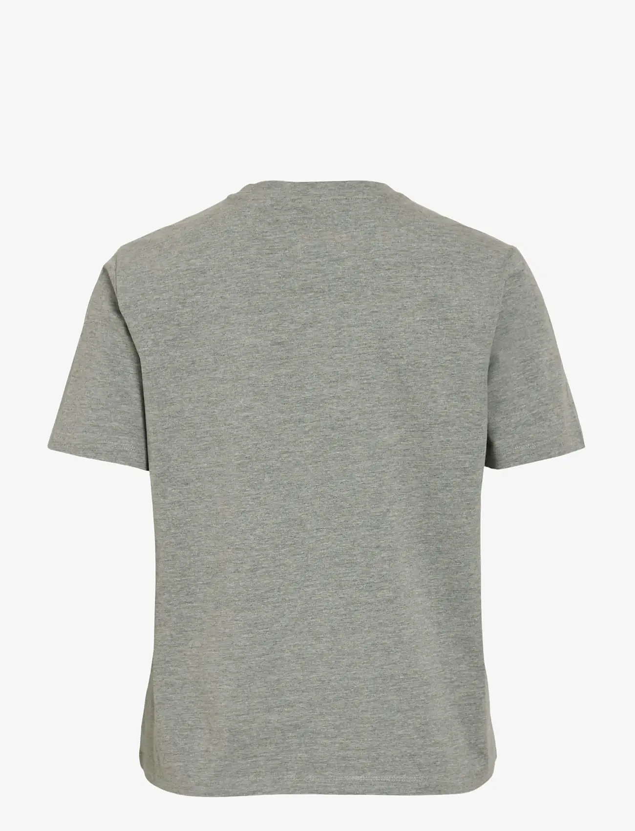 Vila - VINORA S/S T-SHIRT - NOOS - t-särgid - medium grey melange - 2