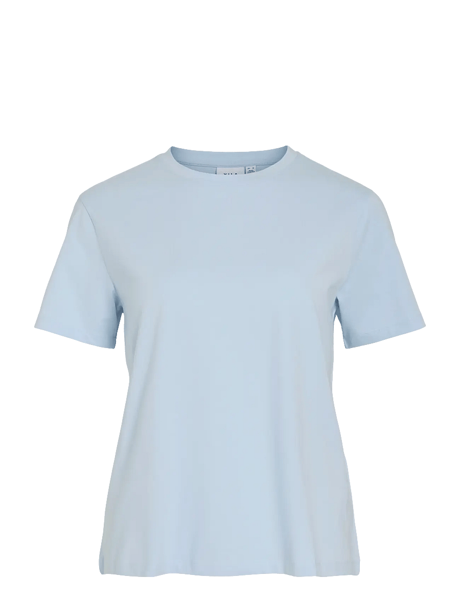 Vila - VINORA S/S T-SHIRT - NOOS - t-shirts - nantucket breeze - 1